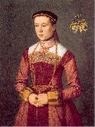 Neufchatel, Nicolas de Portrait of a Young Lady Spain oil painting reproduction